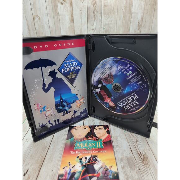 Walt Disney's MARY POPPINS 40th Anniversary Edition DVD 2004 2-Disc Set - Picture 4 of 5